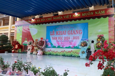 Lễ Khai Giảng Năm Học Mới tại Trường Tiểu Học và Trung Học Cơ Sở Đông Thanh